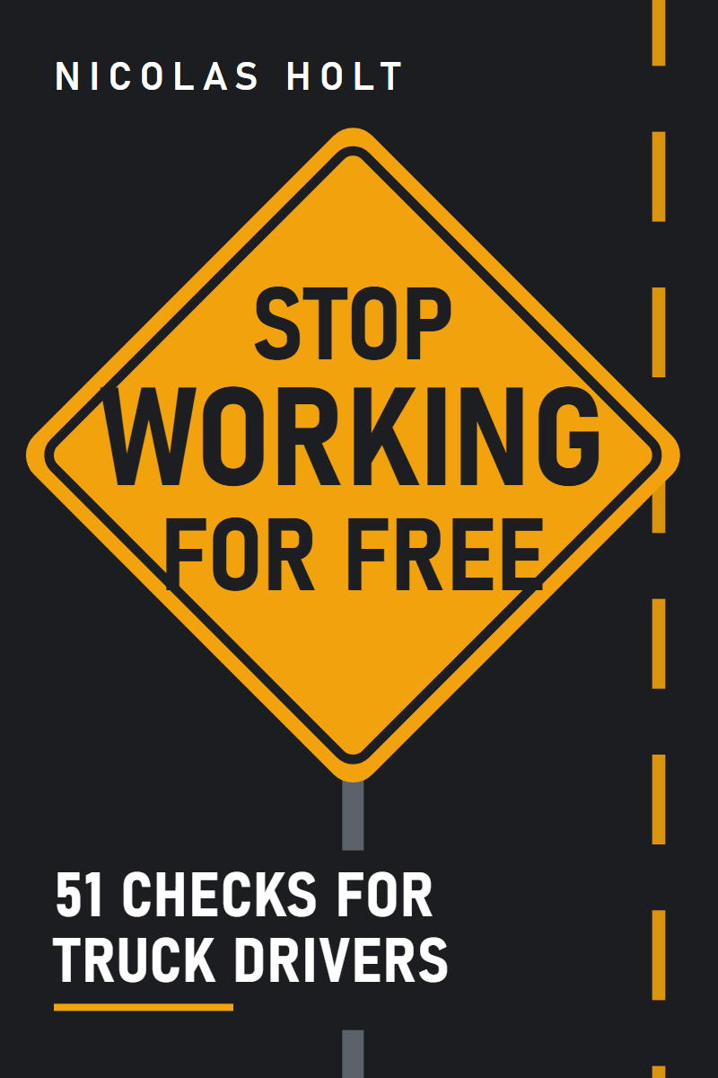 Cover of Stop Working for Free: the title on a yellow diamond road sign