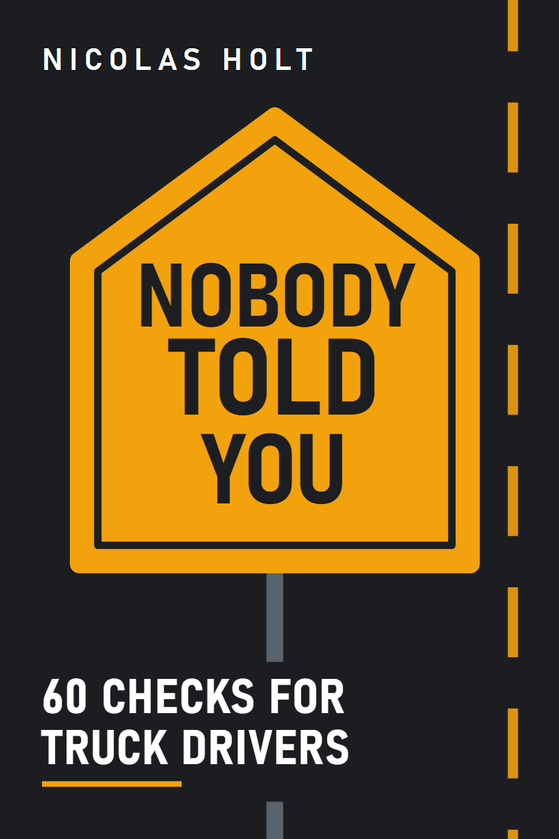Cover of Nobody Told You: the title on a yellow pentagon road sign
